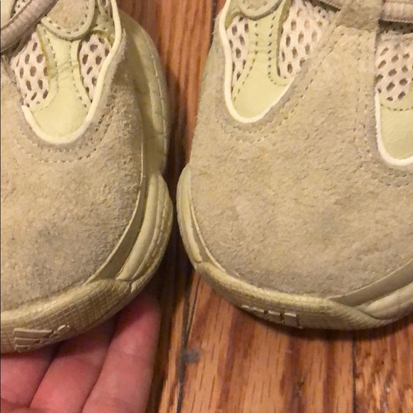 Yeezy 500 supermoon yellow 5.5 MENS 7 WOMEN [sold] - Picture 7 of 12